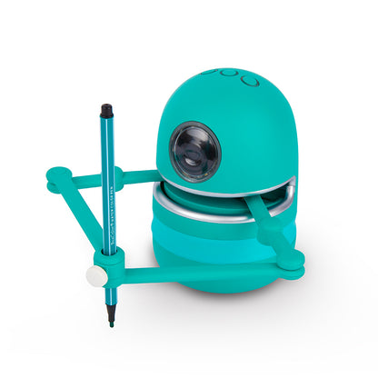 Robot de pintura para niños de jardín de infantes.